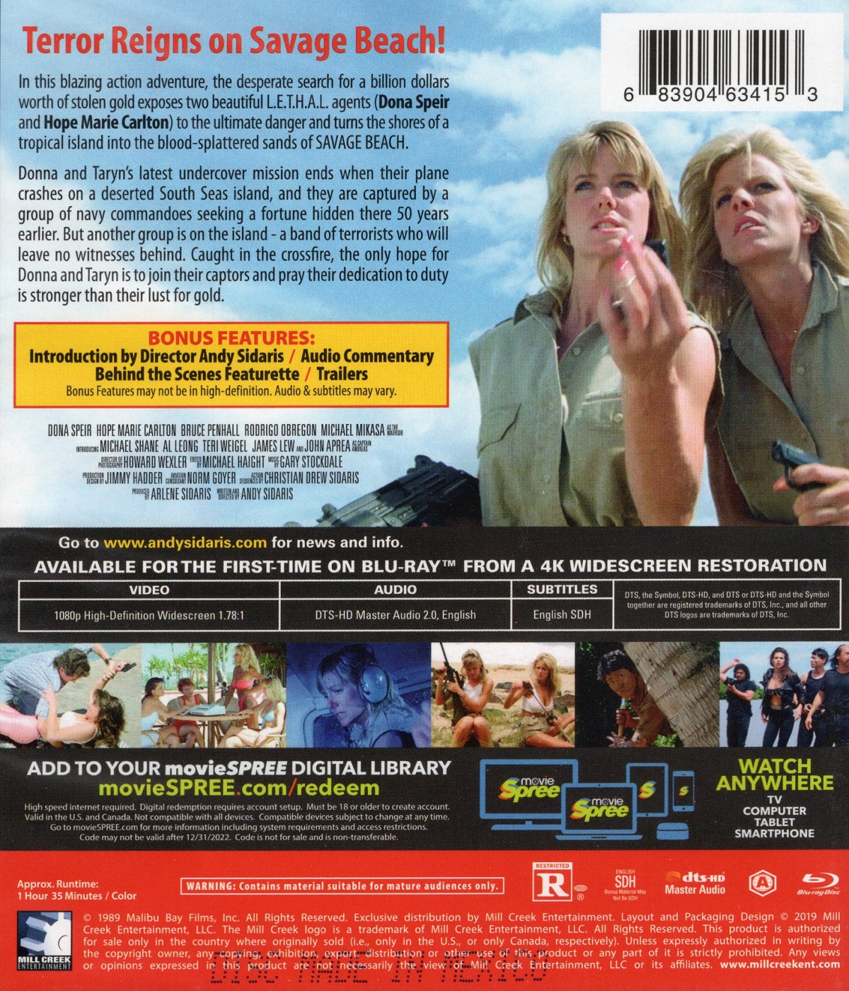 Savage Beach (ej svensk text) (Blu-ray) - 2