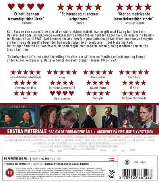 De Förbannade Åren 1 (Blu-ray) - 2