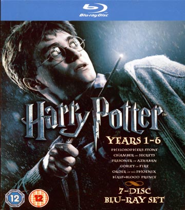 Harry Potter - Years 1-6 (7-disc) (Blu-ray)