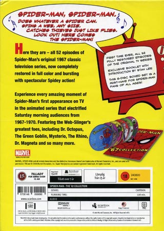 Spider-Man - '67 Collection (Tecknat) (6-disc) - 2