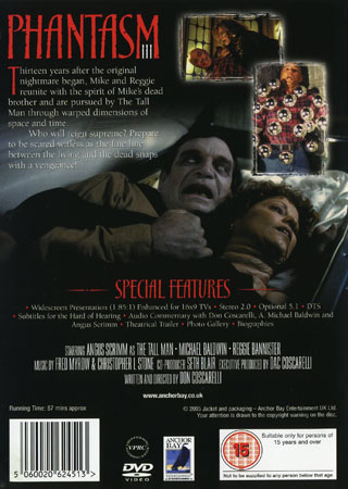 Phantasm III - Lord of the Dead (ej svensk text) - 2