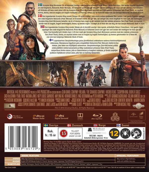 Scorpion King: Book Of Souls (Blu-ray) - 2