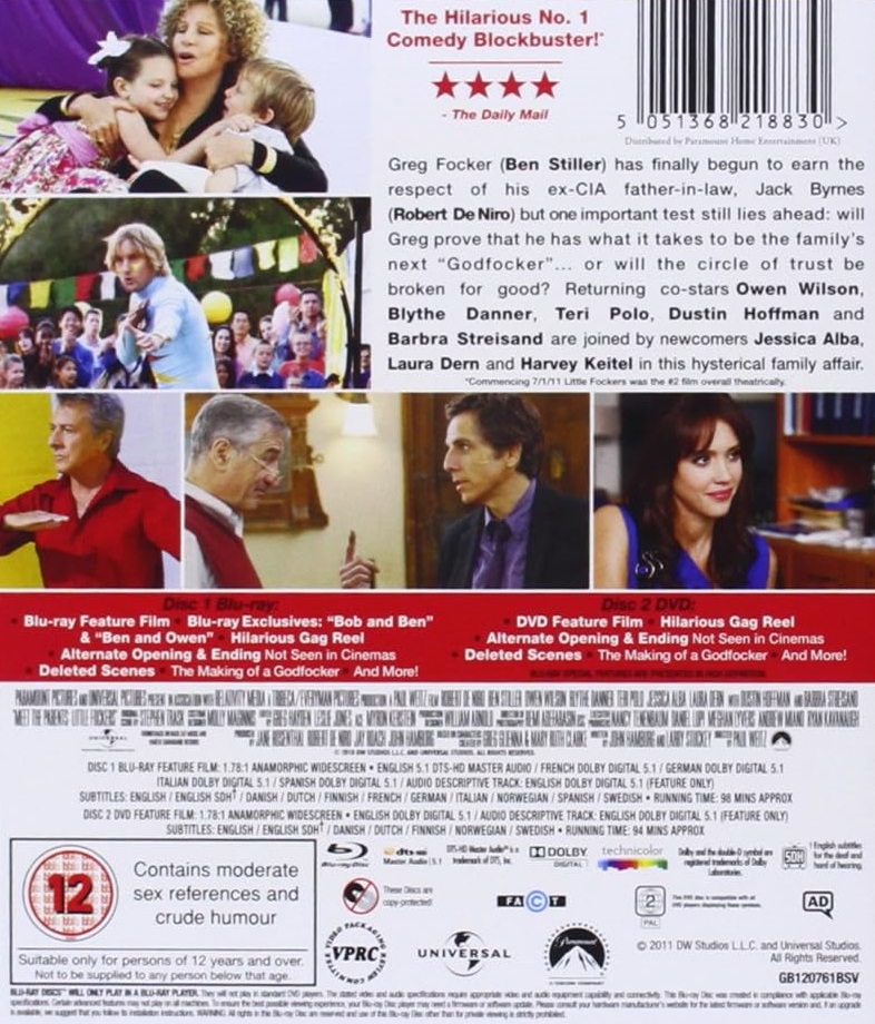Little Fockers (Blu-ray + DVD) - 2