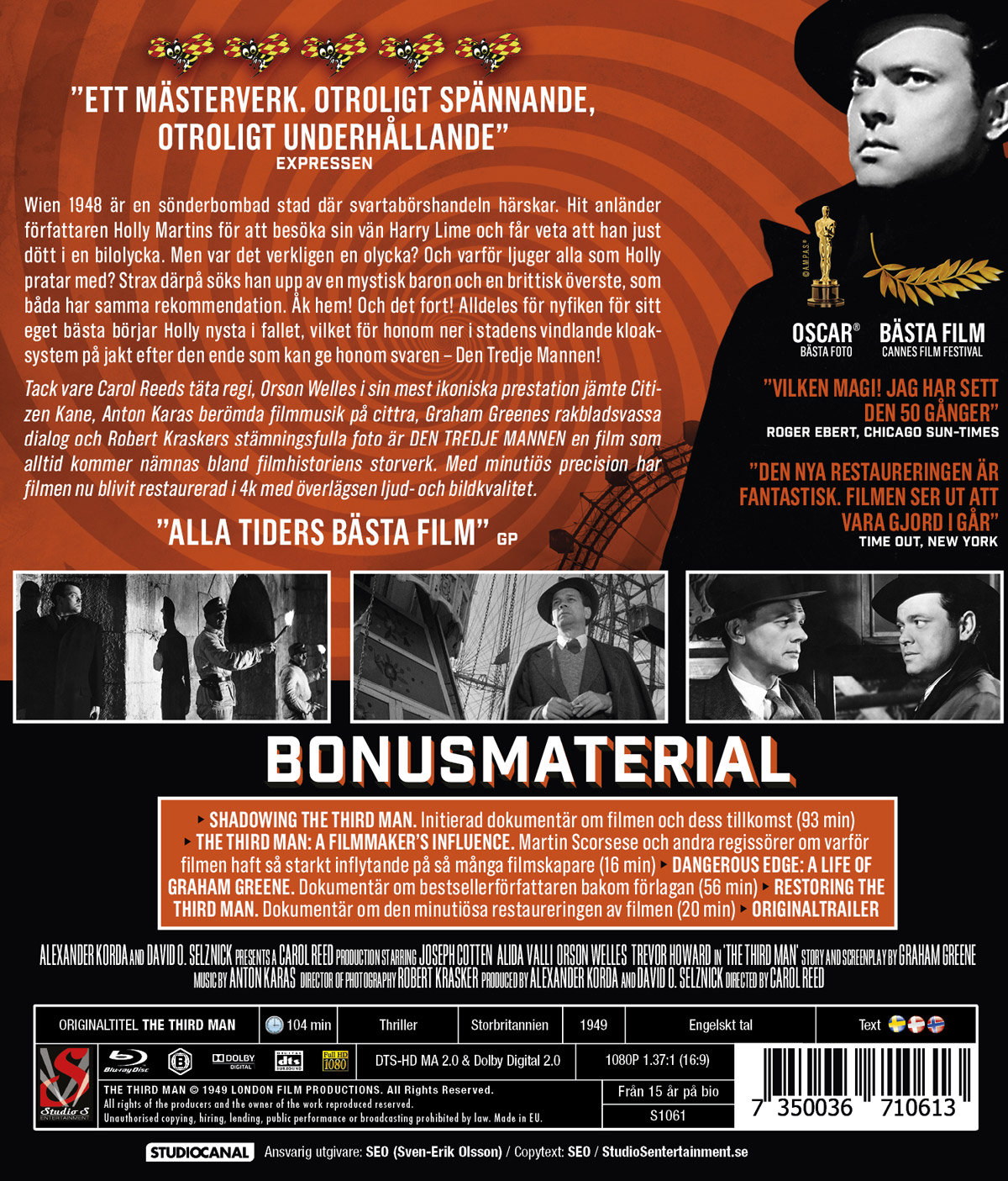Den Tredje Mannen (Blu-ray) - 2