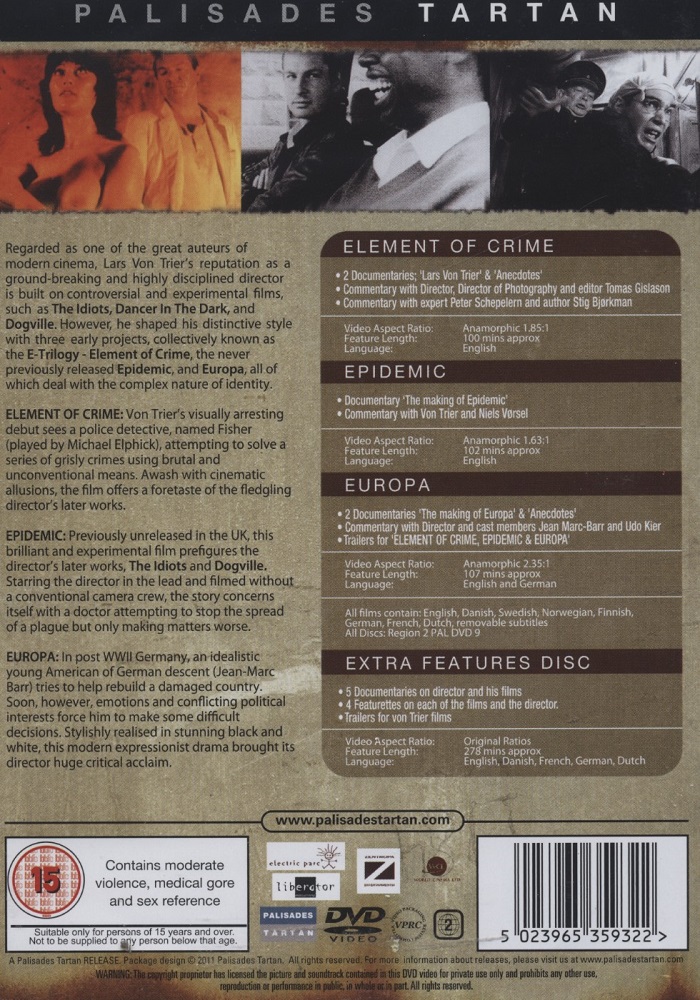 Lars Von Trier's Europe Trilogy - 2