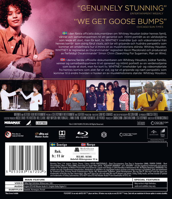 Whitney (Blu-ray) - 2