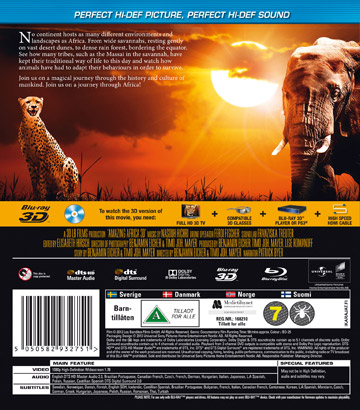 Amazing Africa (Real 3D + Blu-ray) - 2