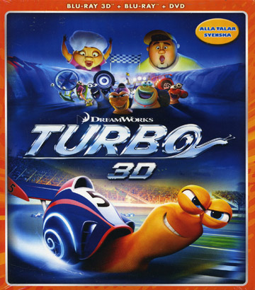 Turbo (Real 3D + Blu-ray + DVD)