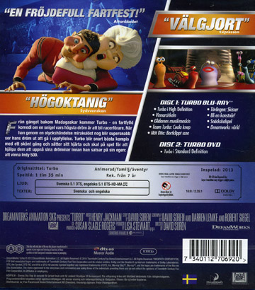 Turbo (Blu-ray + DVD) - 2