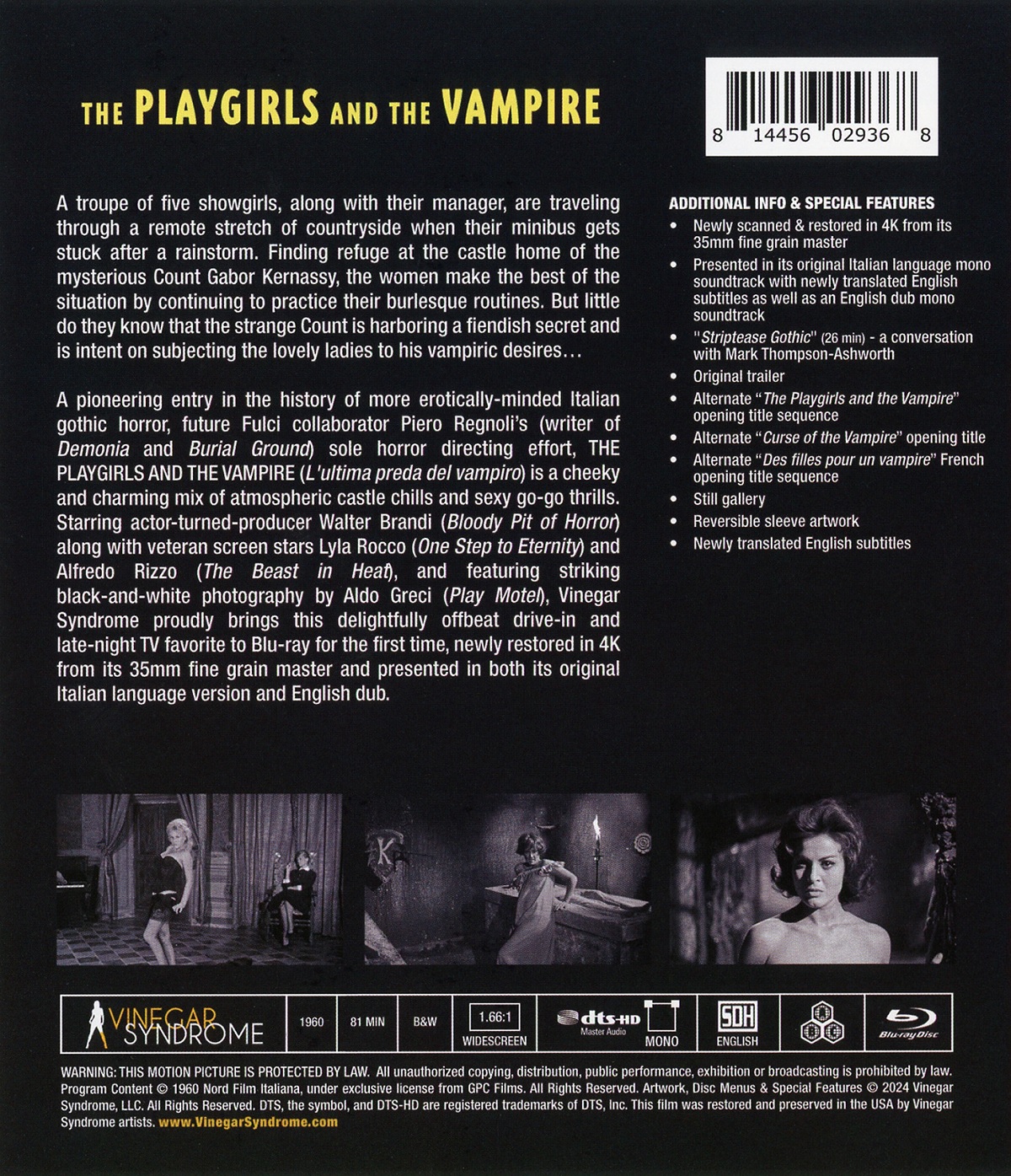 Playgirls And the Vampire (ej svensk text) (Blu-ray) - 2