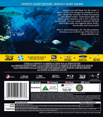 Ocean Predators 3D (Real 3D + Blu-ray) - 2