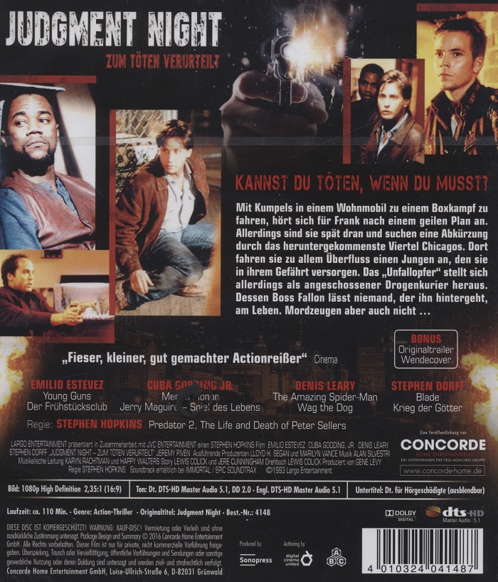 Judgment Night (ej svensk text) (Blu-ray) - 2