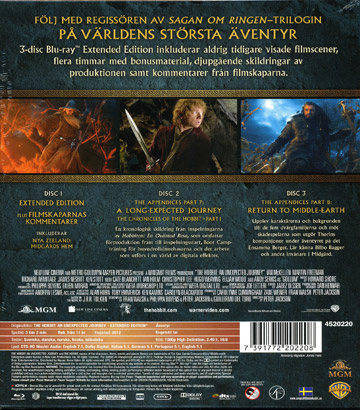 Hobbit - An Unexpected Journey - Extended Edition (3-disc) (Blu-ray) - 2