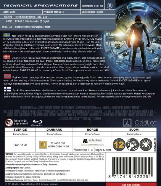 Ender's Game (Blu-ray) - 2