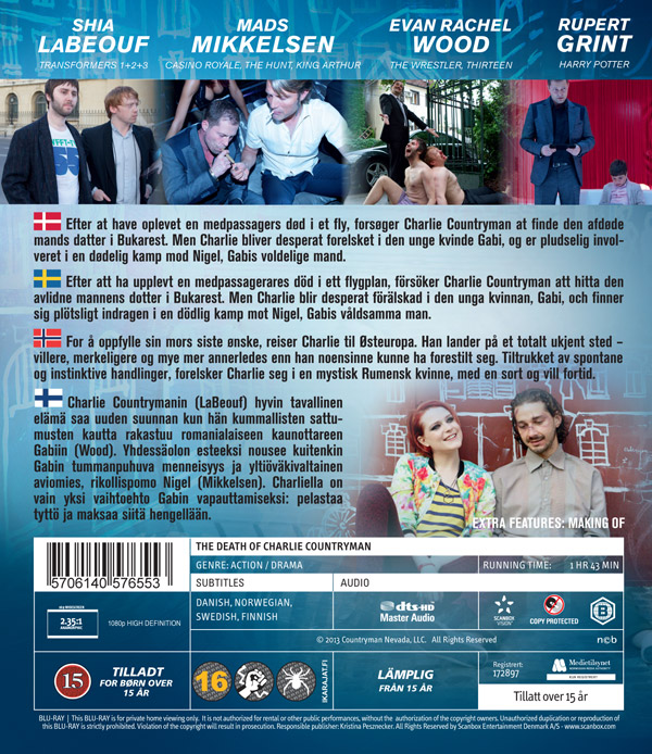 Death of Charlie Countryman (Blu-ray) - 2