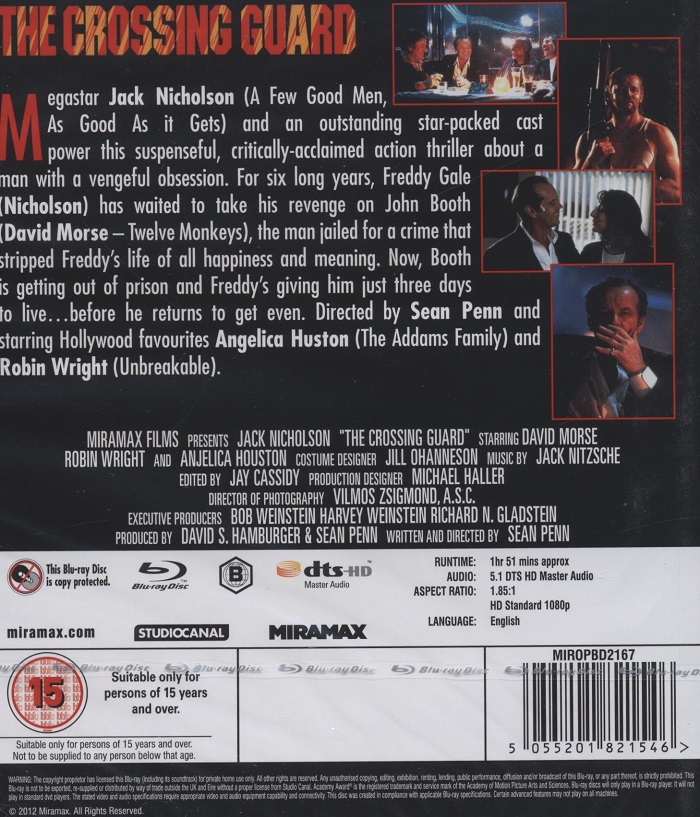 Crossing Guard (ej svensk text) (Blu-ray) - 2