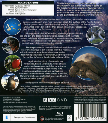 Galápagos (Blu-ray) (ej svensk text) - 2