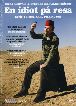 En Idiot På Resa 1-3 (5-disc) (TV-serie)