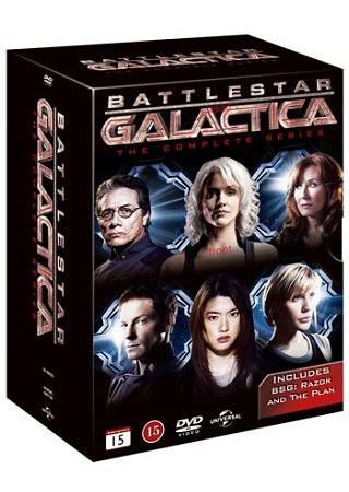 Battlestar Galactica - Hela Serien + The Plan (26-disc)