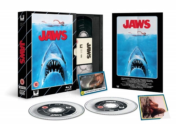 Jaws - Limited Edition VHS Collection (Ingen VHS följer med) (Blu-ray+DVD)
