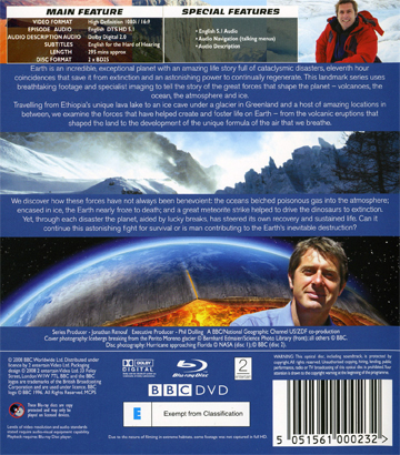 Earth - The Power of the Planet (Blu-ray) (2-disc) (ej svensk text) - 2