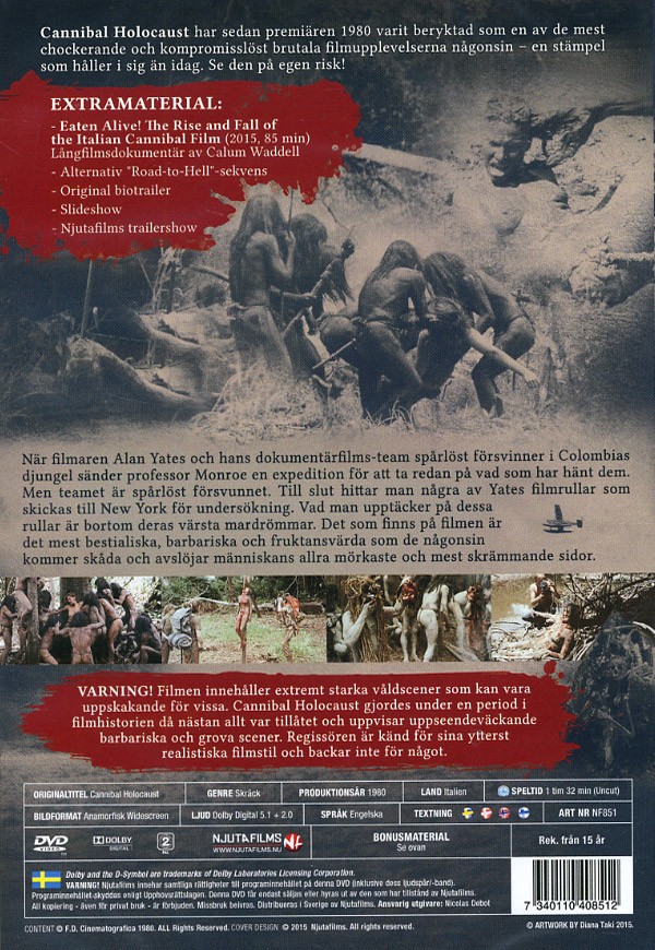 Cannibal Holocaust - Uncut - 2