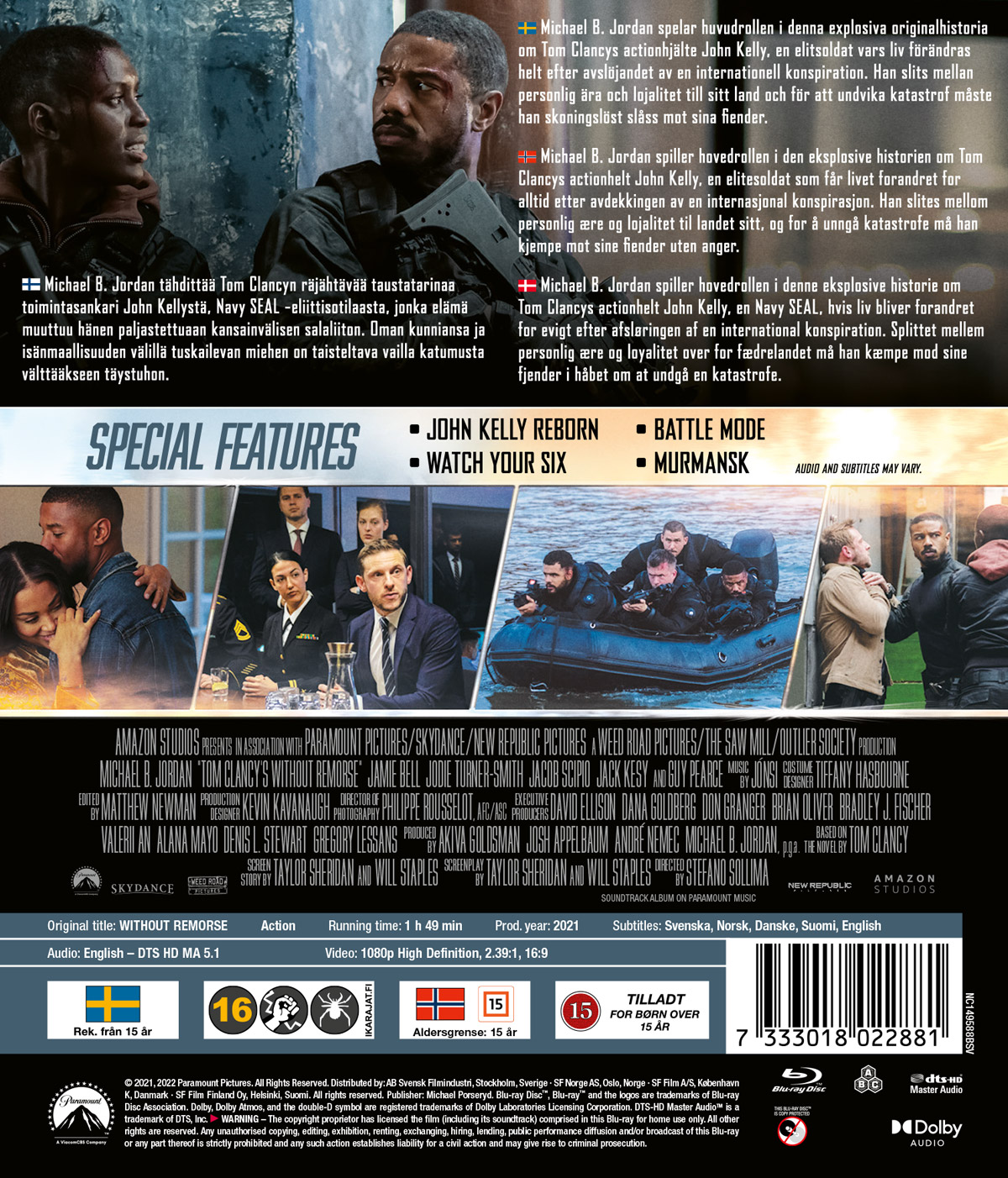Without Remorse (Blu-ray) - 2
