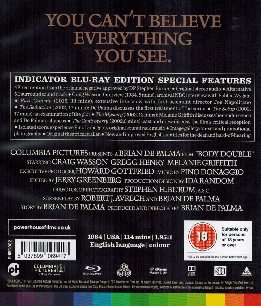 Body Double (ej svensk text) (Blu-ray) - 2