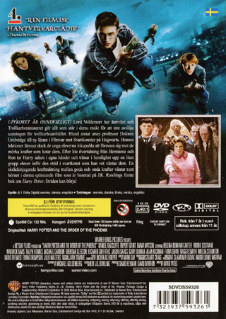 Harry Potter Och Fenixorden (1-disc) - 2