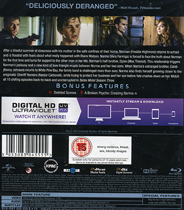 Bates Motel - Säsong 3 (Blu-ray) - 2