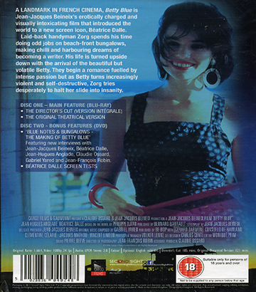 Betty Blue - 37,2° På Morgonen (ej svensk text) (Blu-ray) - 2