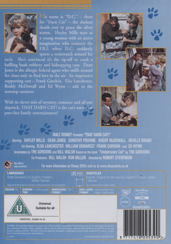 That Darn Cat (ej svensk text) - 2
