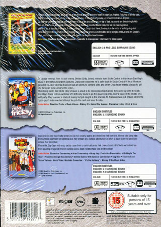 Friday / Next Friday / Friday After Next (3-disc) (ej svensk text) - 2