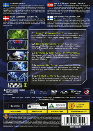 Ben 10 - Alien Force - Säsong 1 Volym 1 - 2