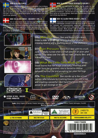 Ben 10 - Alien Force - Säsong 1 Volym 2 - 2