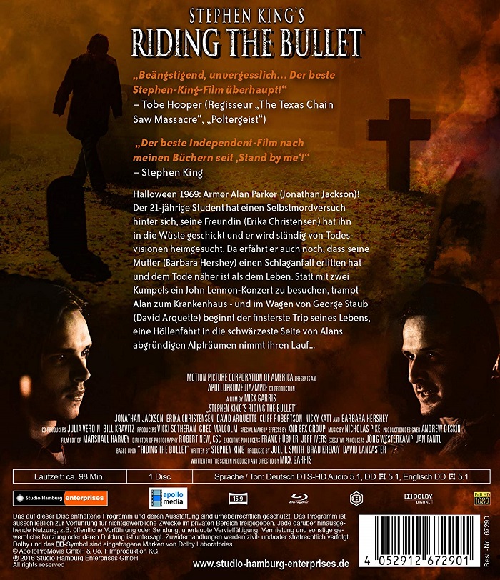 Riding the Bullet (ej svensk text) (Blu-ray) - 2