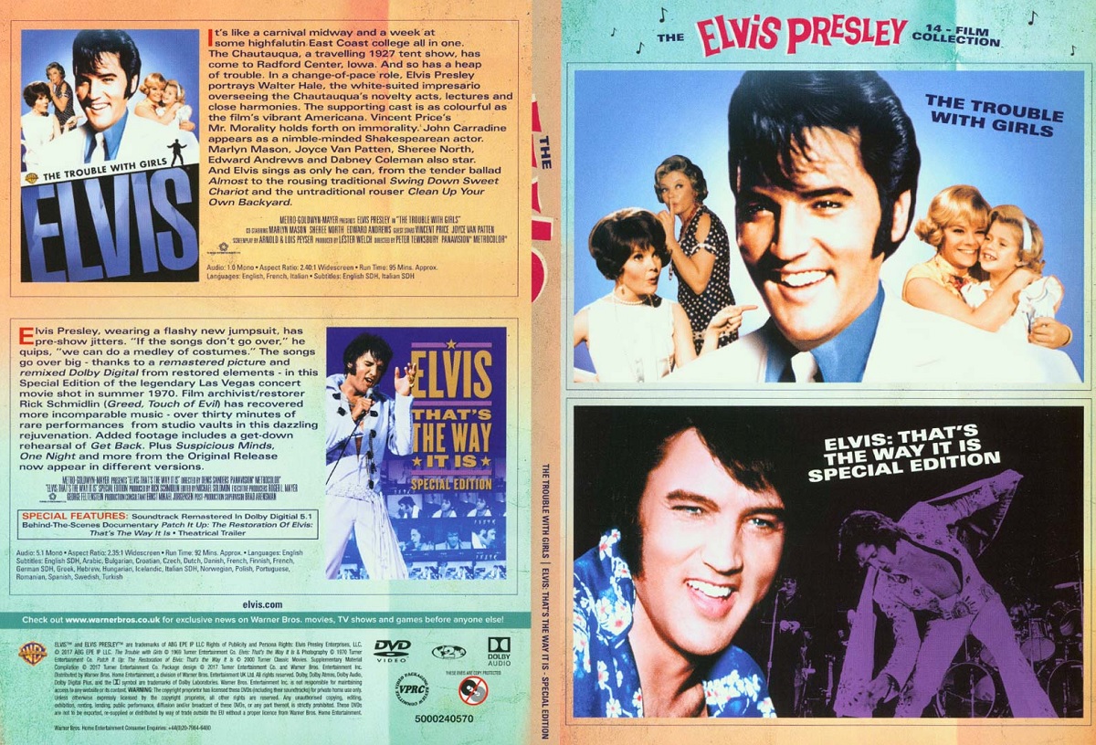 Elvis Presley 14-film Collection (Svensk text på 6 filmer) - 9