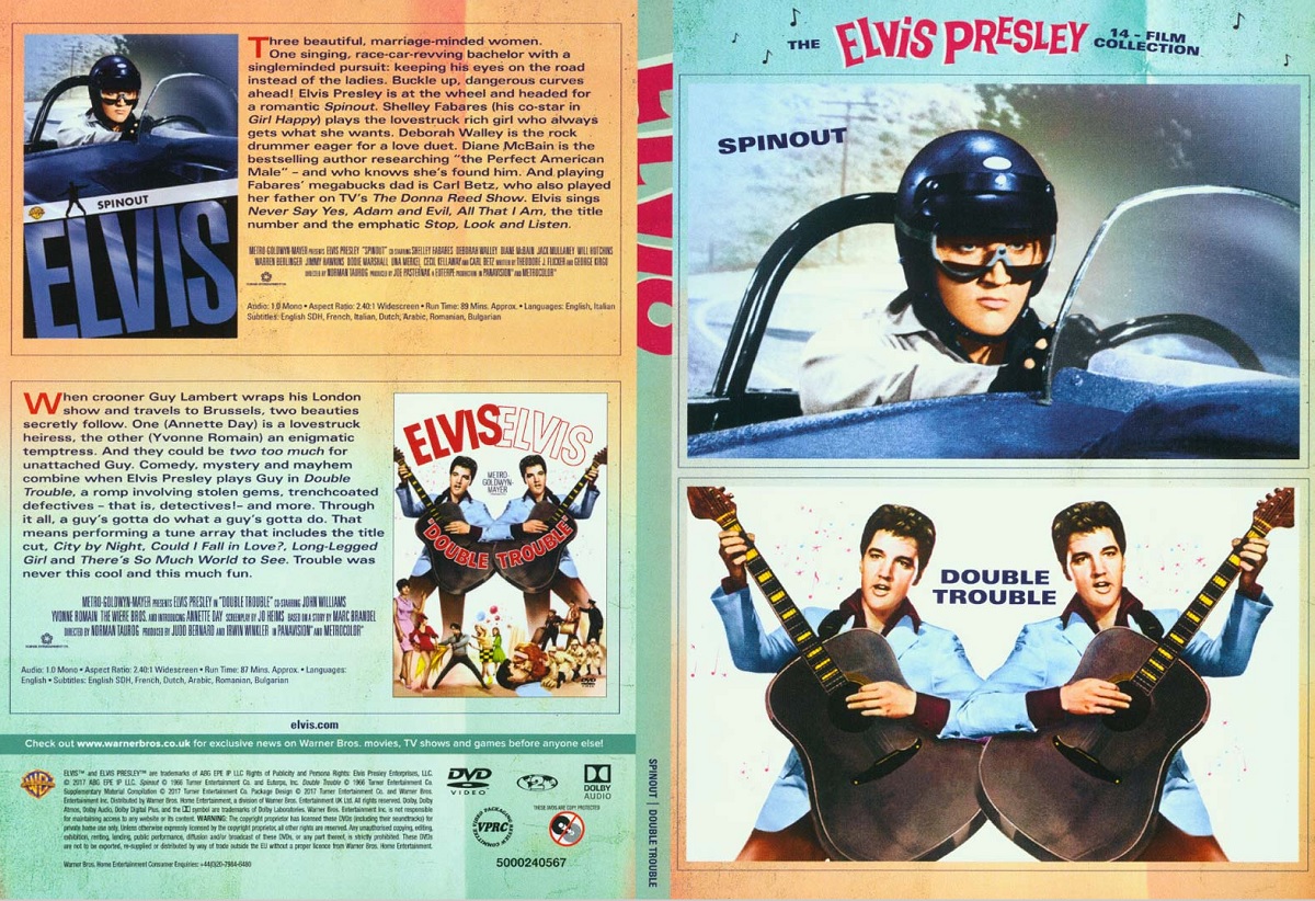 Elvis Presley 14-film Collection (Svensk text på 6 filmer) - 6