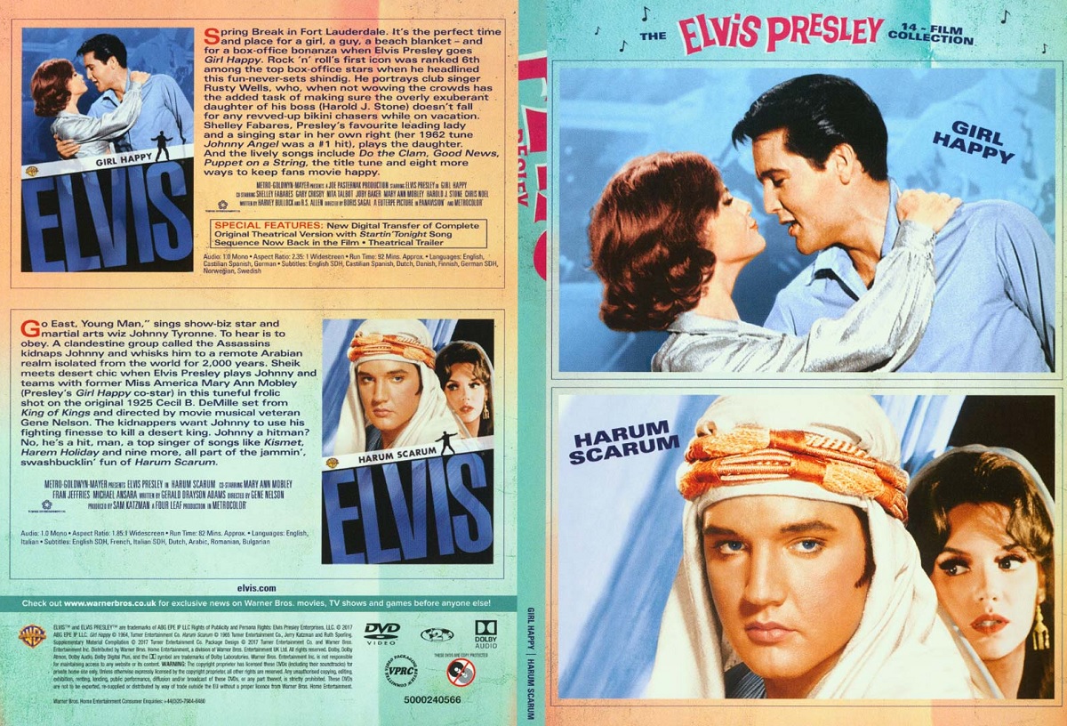 Elvis Presley 14-film Collection (Svensk text på 6 filmer) - 5
