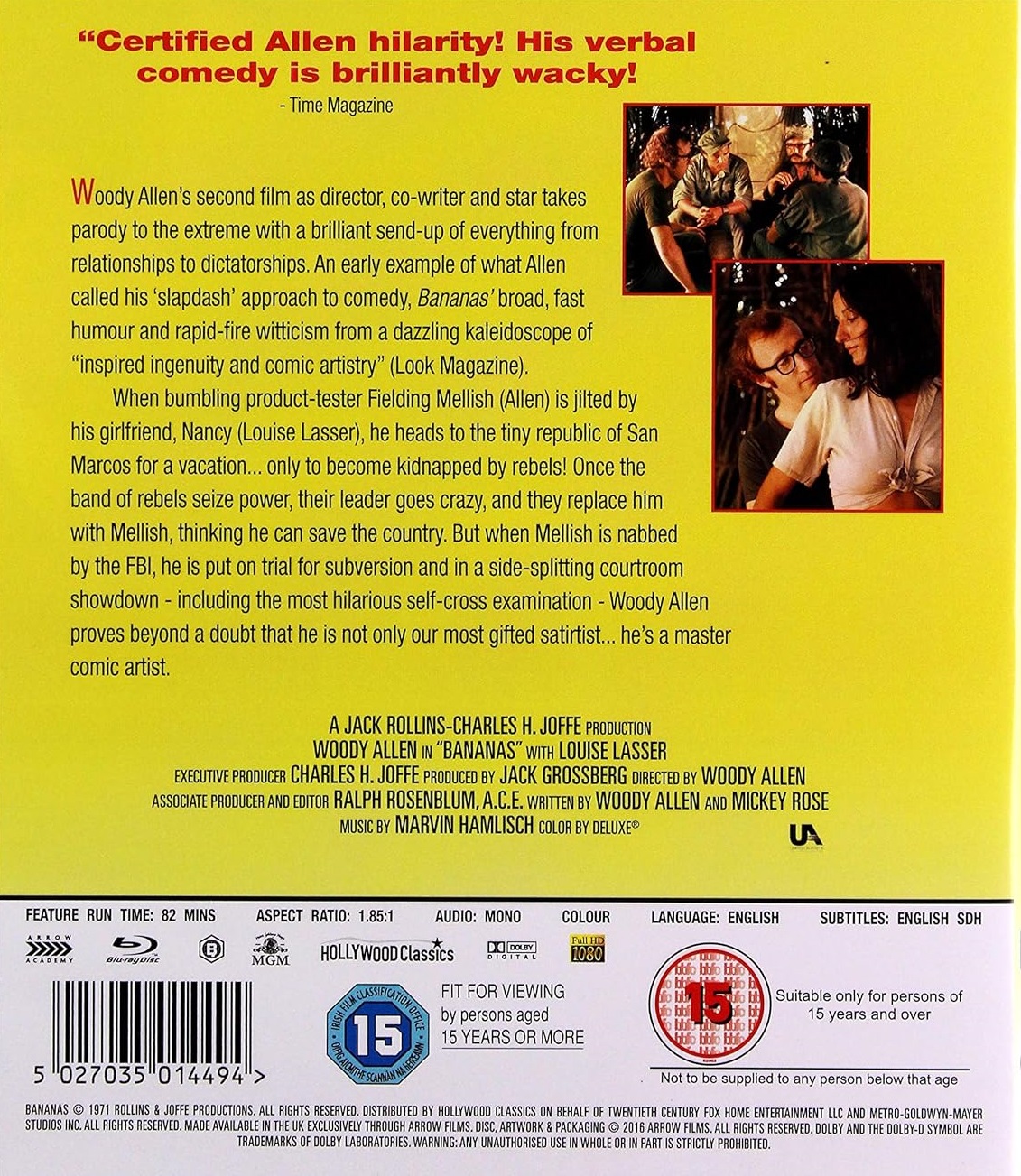 Bananas (ej svensk text) (Blu-ray) - 2
