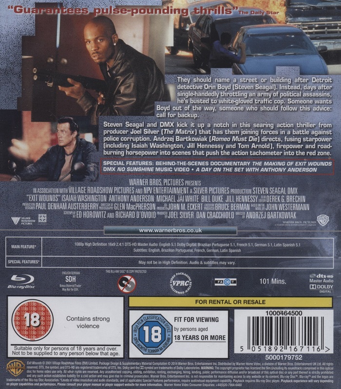 Exit Wounds (ej svensk text) (Blu-ray) - 2