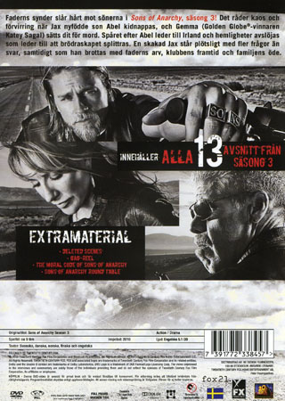 Sons of Anarchy - Säsong 3 (Begagnad) - 2