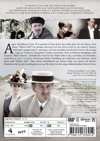 Strindberg - Ett Liv (2-disc) (Miniserie) (Begagnad) - 2