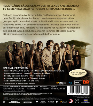 Walking Dead - Säsong 4 (Blu-ray) (Begagnad) - 2
