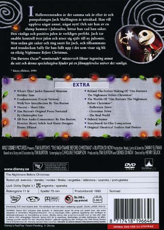 Nightmare Before Christmas (2-disc) - 2