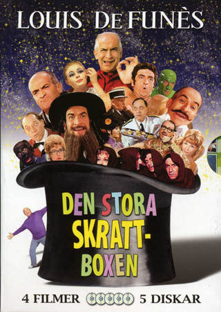 Louis De Funès - Den Stora Skrattboxen (5-disc)