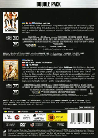 Lords of Dogtown / Patriot (2-disc) - 2