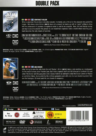 Contract Killer / Meltdown (2-disc) - 2