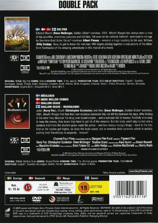 Big Fish / Shallow Grave (2-disc) - 2