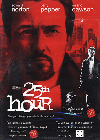 25th Hour (Norskt omslag)